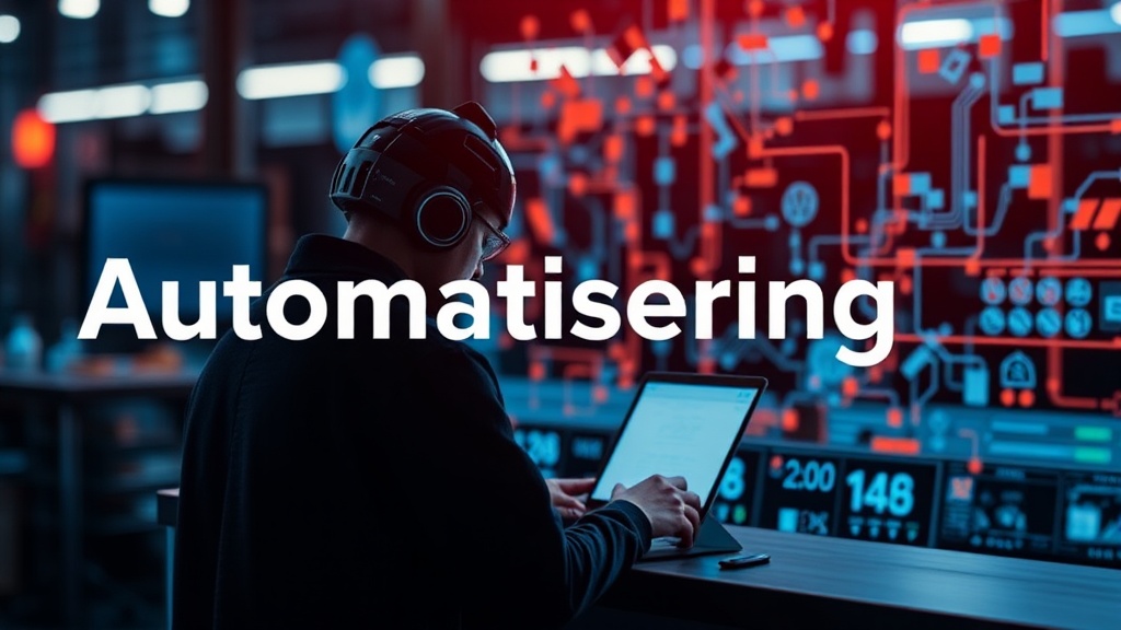 Automatiseringens Fremtid Hvordan Det Kan Revolutionere Din Virksomhed - Illustration