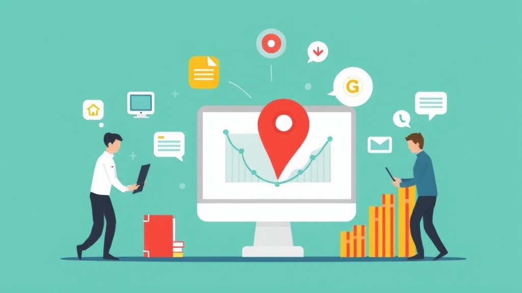 Hvad er lokal SEO? En guide til at dominere dit nærområde online - Illustration