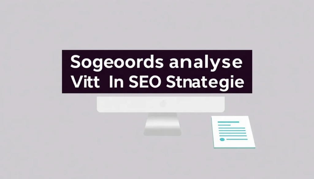 Opdag De Bedste Søgeordsanalyse Værktøjer til Din SEO Strategi - Illustration
