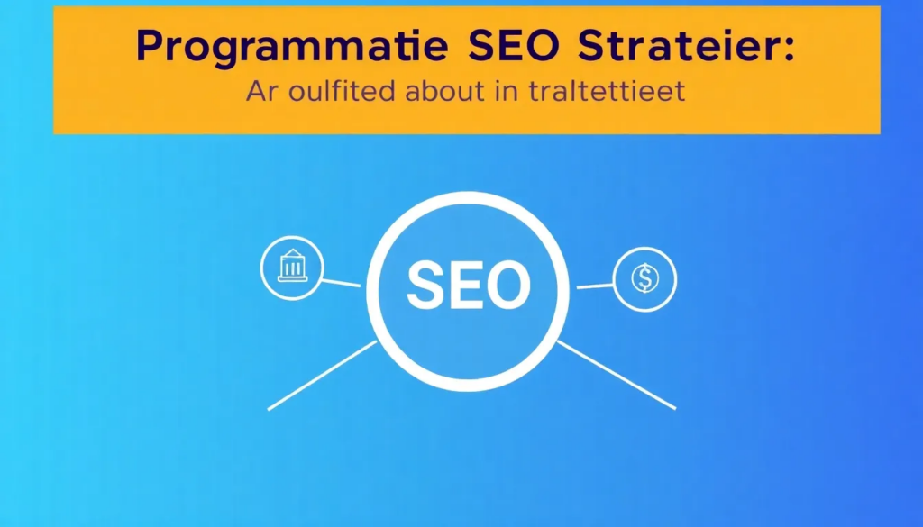 Programmatic SEO Strategier: Din Guide til Succesfuld Implementering - Illustration