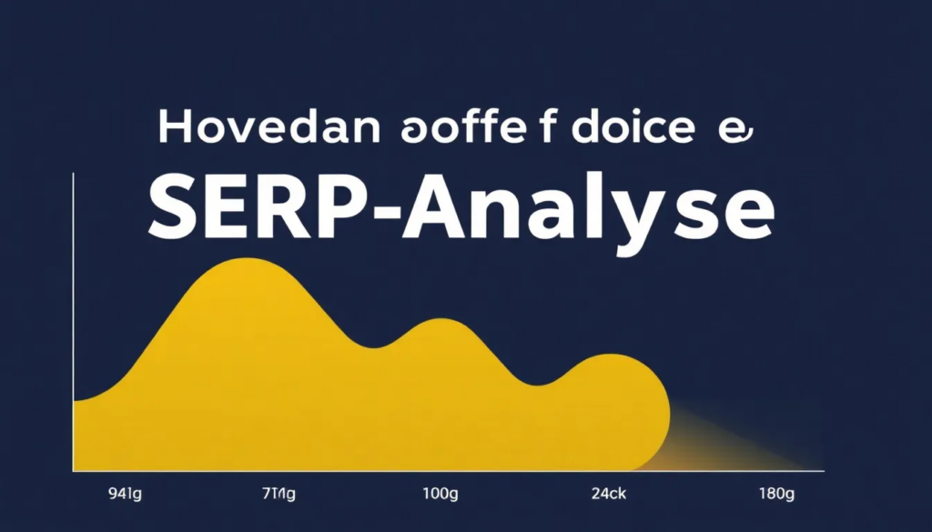 Hvordan udfører man en effektiv SERP-analyse for SEO-optimering - Illustration
