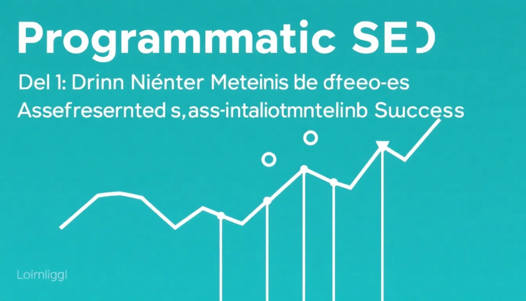 Programmatic SEO Din Nøgle til Automatiseret Søgemaskineoptimering Succes - Illustration