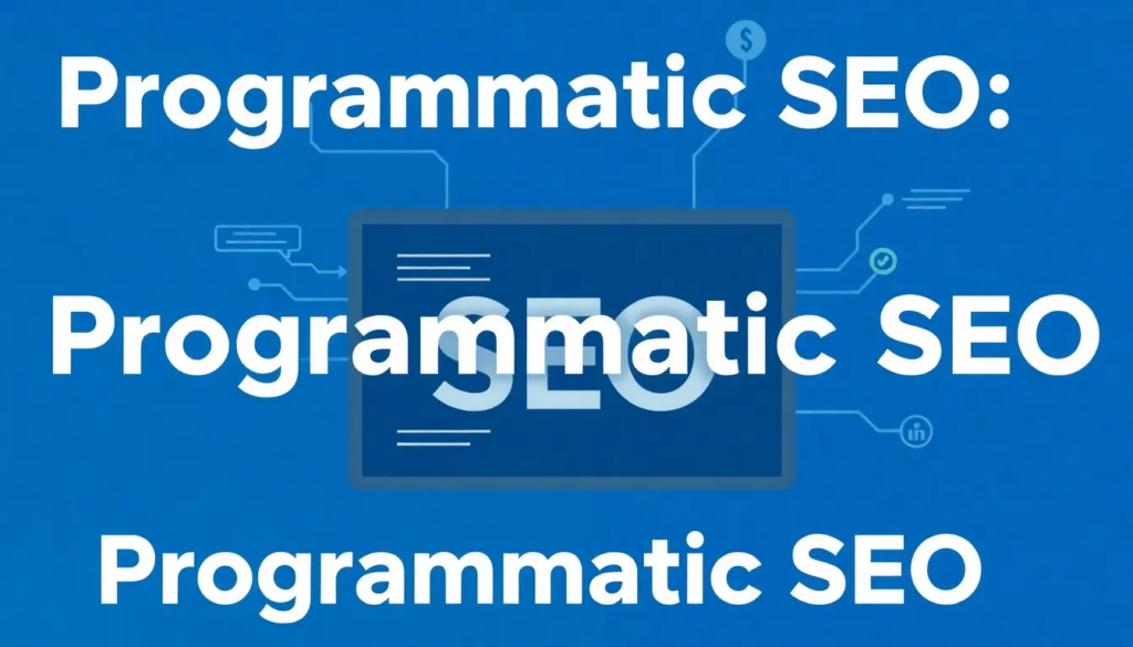 Programmatic SEO Din Ultimative Guide til Automatiseret Søgemaskineoptimering - Illustration