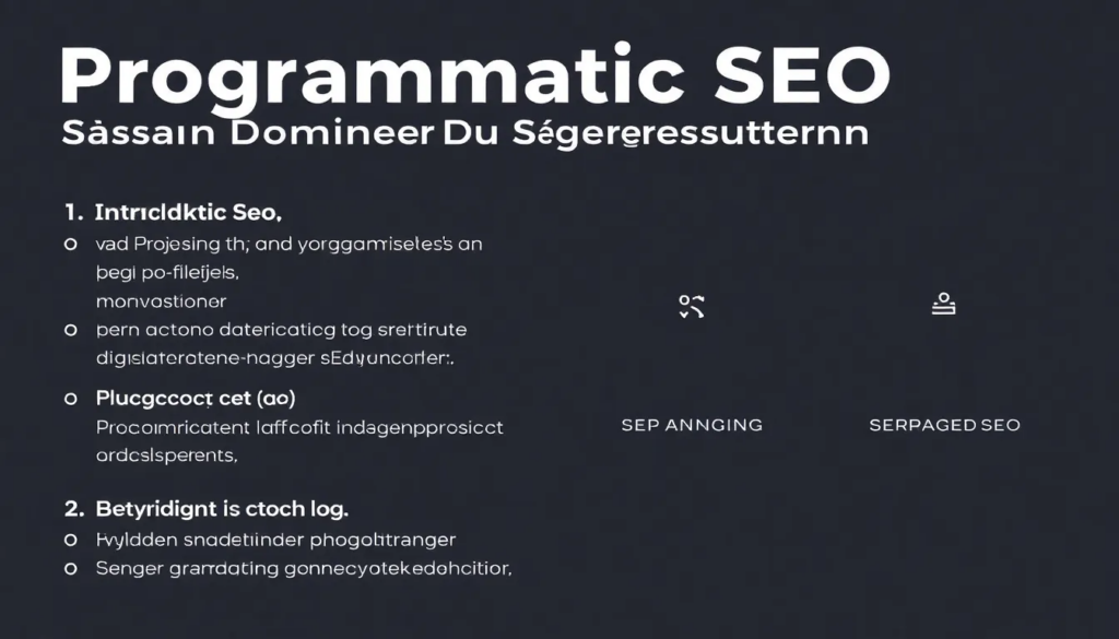 Programmatic SEO Hemmeligheder Sådan Dominerer Du Søgeresultaterne - Illustration