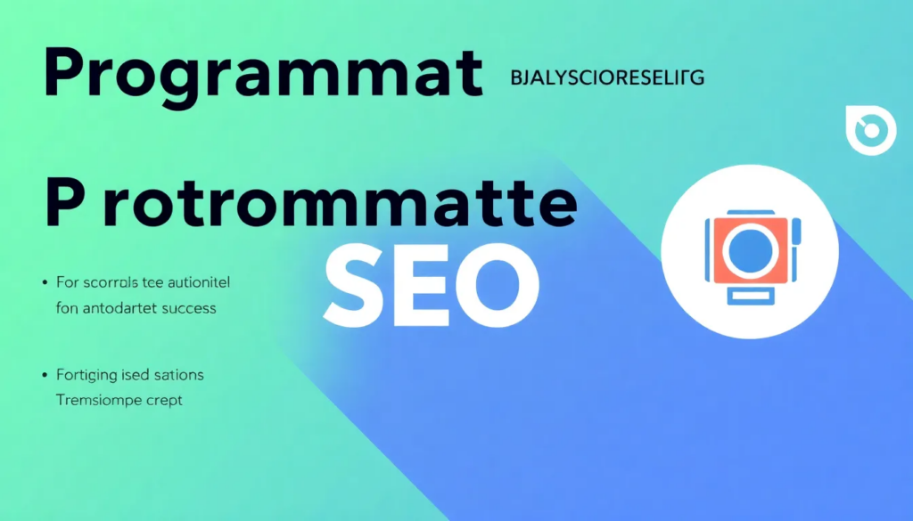 Programmatic SEO: Din Guide til Automatiseret Søgesucces - Illustration