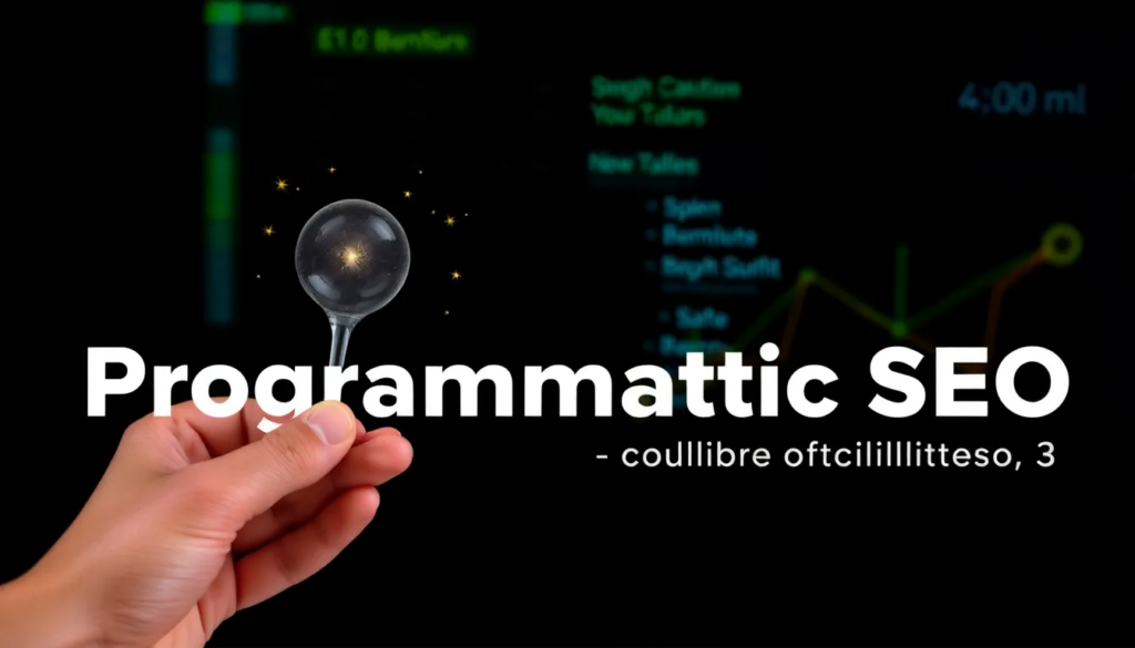 Programmatic SEO Sådan Transformerer Det Din Online Synlighed - Illustration