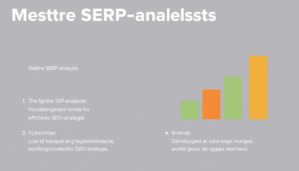 Mestre SERP-analyse: Din Guide til Effektiv SEO-strategi - Illustration